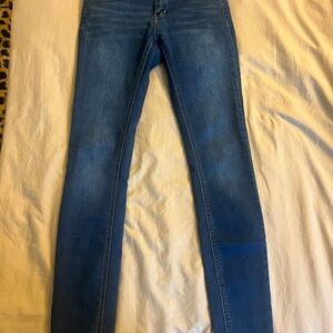 Wax Jean Women's Skinny Jeans in Blue